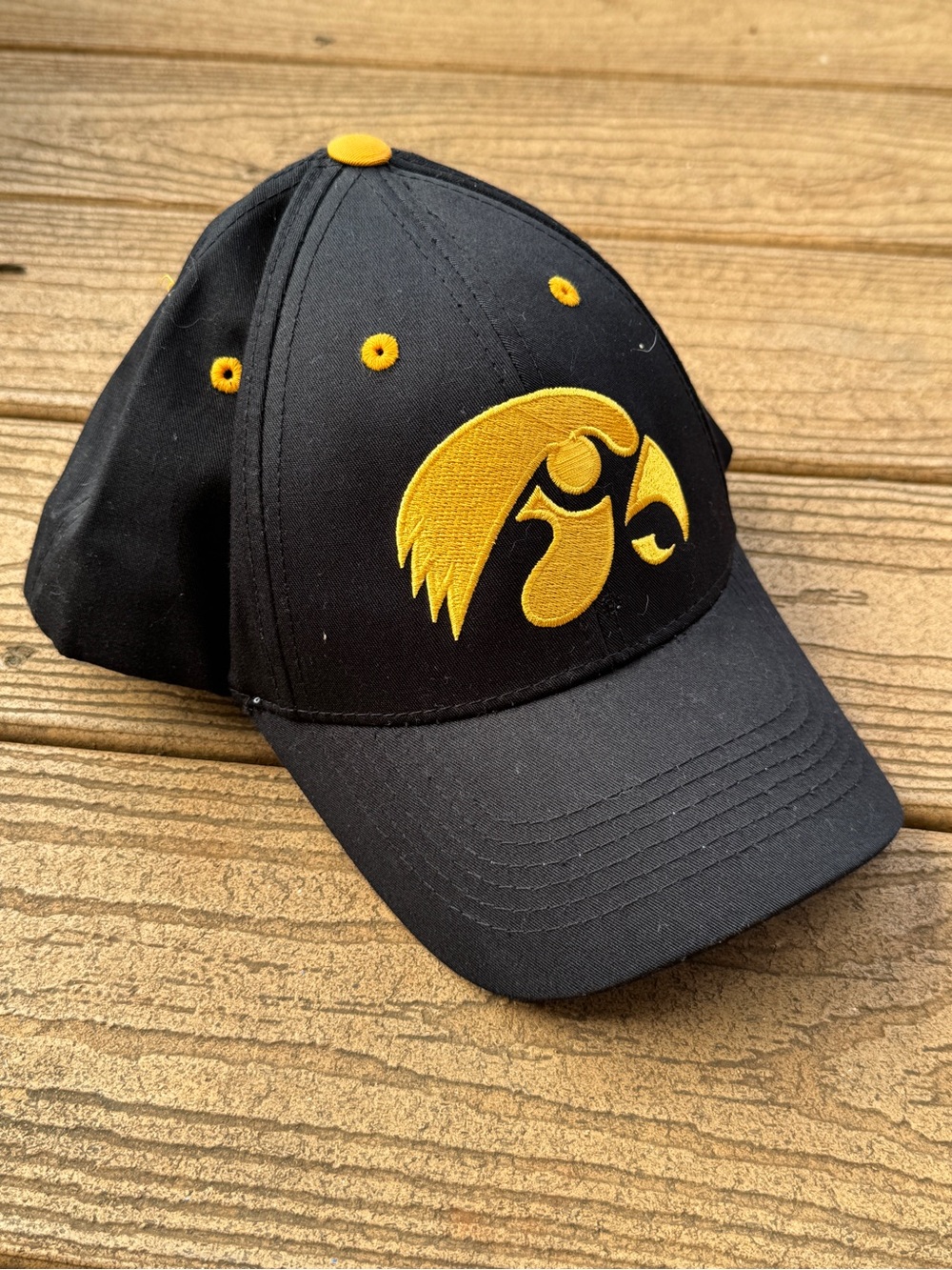 Iowa Black and Gold  Cap